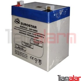 تصویر باتری 12 ولت یورواستار 12V Eurostar battery