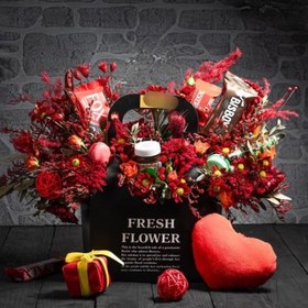 تصویر دسته گل ویژه روز ولنتاین 5164 