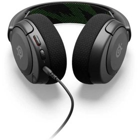 تصویر هدست گیمینگ باسیم استیل سریز مدل Arctis Nova 1X مخصوص XBOX SteelSeries Arctis Nova 1X Wired for Xbox Gaming Headset