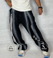 تصویر شلوار مردانه بگ کاستوم جلو زیپ پیستوله سایز فری 