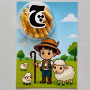 تصویر گیفت حبابی نشانه چ 