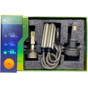 تصویر هدلایت لنزو مدل ZXA 4300 رنگ فابریک سفید 