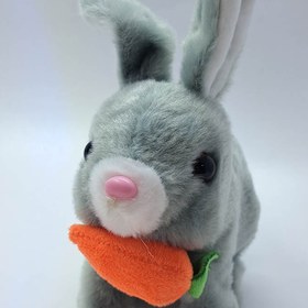 تصویر عروسک خرگوش موزیکال باتری خور 