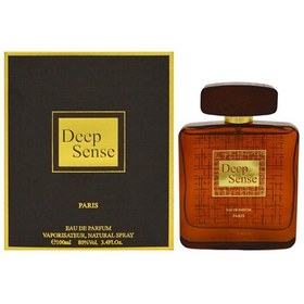 تصویر ادکلن مردانه دیپ سنس قهوه ای 100 میل پرایم کالکشن اورجینال Deep Sense Prime Collection Eau De Perfume Men 100ML