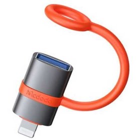 تصویر تبدیل OTG یو اس بی USB-A به لایتنینگ مک دودو مدل MCDODO OT-2600 