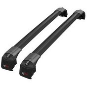 تصویر جعبه بار سقفی نوار پشت بام ACE 2 میانی سازگار با KIA CARENS 2023 2025 BLACK PIECES Genel Markalar 