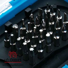 تصویر مجموعه 33 عددی پیچ گوشتی و سری پیچ گوشتی اکتیو تولز مدل AC-6333SP Active Tools AC-6333SP Screwdriver and Bit Set 33pcs