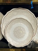 تصویر سرویس غذاخوری چینی الیزابت ۶ نفره ۲۸ پارچه 