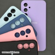تصویر قاب گوشی سامسونگ Galaxy S24 fe مدل سیلیکونی محافظ لنزدار 