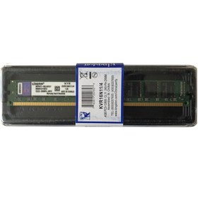 تصویر رم دسکتاپ DDR3 تک کاناله 1600 مگاهرتز CL11 کینگستون مدل KVR16N11/4 PC3-12800 ظرفیت 4 گیگابایت Kingston KVR16N11/4 DDR3 1600 4GB PC Ram