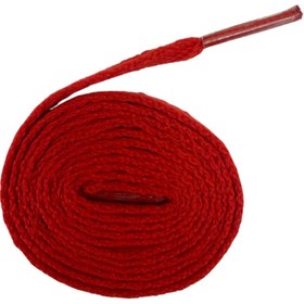 تصویر بند کتونی رنگ قرمز 