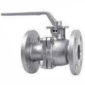 تصویر شیر توپی بال ولو فولادی A216 فلنج دار کلاس 150 KITZ - 10 flanged ball valve A216 WCB class 150 KITZ