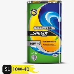 تصویر روغن موتور اسپیدی مدل سوپر اکو 10W40 SL حجم 5 لیتر 