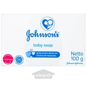 تصویر صابون کودک جانسون 100 گرم Johnson's ا Johnson's baby soap 100 g Johnson's baby soap 100 g