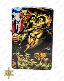 تصویر فندک زورو Zorro طرح اسکلت 3 - Skeleton 3 