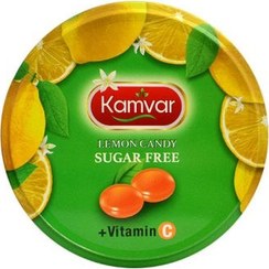 تصویر آبنبات بدون قند لیمویی کامور Sugar Free Lemon Candy Kamvar