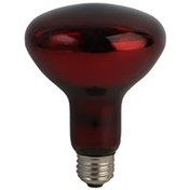 تصویر لامپ مادون قرمز ۲۵۰ وات مصباح مدل R125-IR-250W-E27-RED پایه E27 