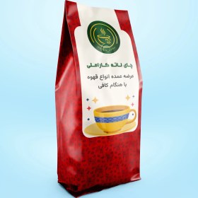 تصویر لاته کاراملی 