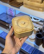 تصویر قندان بامبو مربع 