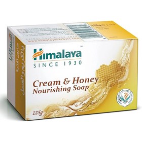 تصویر صابون صورت و بدن عسل هیمالیا مدل Cream&Honey Himalya soap Cream&Honey