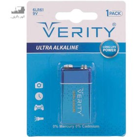 تصویر باتری 9 ولت کتابی پ VERITY Super Heavy 