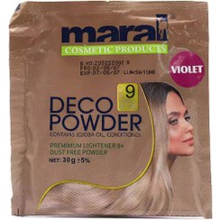 تصویر پودر دکلره بنفش 30گرم مارال Maral Purple Deco Powder 30g