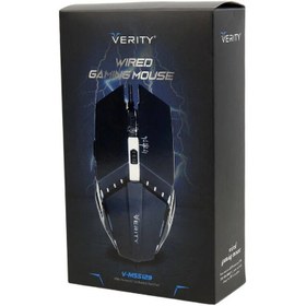 تصویر ماوس مخصوص بازی وریتی مدل V-MS5129G Wired Mouse Verity V-MS5129G