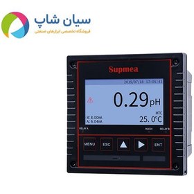 تصویر کنترلر pH و ORP نصبی هانا برند سوپمی مدل Supmea SUP-PH8.0 