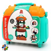 تصویر اسباب بازی استند آشپزخانه هوکیا همراه ۲۸ قطعه 