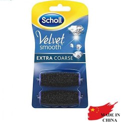 تصویر غلتک سنگ پا برقی شول سری Velvet Smooth مدل Extra coarse 