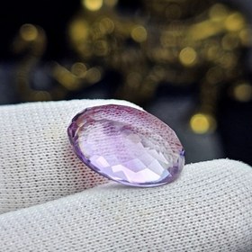 تصویر نگین سنگ آمیتیست معدنی کد 35583 