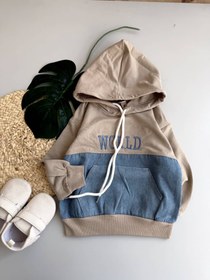 تصویر هودی ترکیب جین 