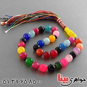 تصویر تسبیح عقیق ۳۳ دانه ام البنین 