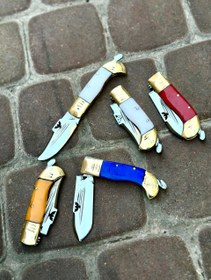 تصویر چاقو دنده ای رنگی Colored rib knife