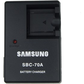 تصویر شارژر باتری دوربین سامسونگ مدل SBC_70A مخصوص باتری BP-70A 