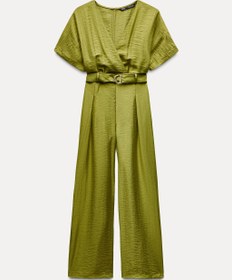 تصویر اورال BELTED WIDE-LEG JUMPSUIT برند زارا 