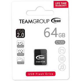 تصویر فلش 64 گیگ تیم گروپ TeamGroup C12G TeamGroup C12G 64GB USB2.0 Flash Memory