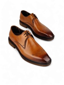 تصویر کفش تمام چرم مردانه S۲۰۳۸ 