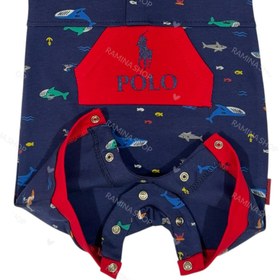 تصویر رامپر نوزاد و کودک پسرانه طرح پولو به آوران Behavaran 