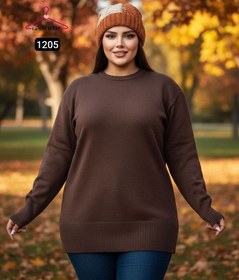 تصویر تونیک زنانه گپ پاییزی سایزبزرگ 