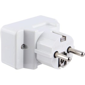 تصویر تبدیل 3 به 2 برق کلید دار Narken Narken Adaptor Plug