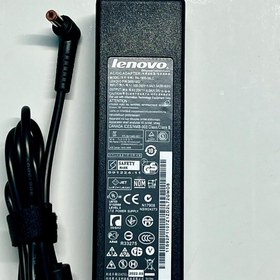 تصویر آداپتور Lenovo 90w فیش نرمال 20v 4.5A Long 