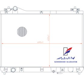 تصویر رادیاتور آب سوزوکی ویتارا اتوماتیک کوشش 