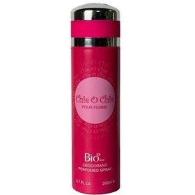 تصویر اسپری بدن زنانه مدل Chie O Chie حجم 200 میلی لیتر بیو استار Bio Star Chie O Chie Deodorant Spray For Women 200ml