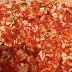 تصویر ترشی آب گوجه فله 