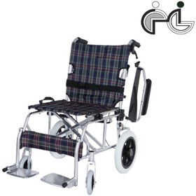 تصویر ویلچر آلومینیوم مسافرتی Aluminum wheelchair 863LAJ-12 