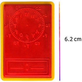 تصویر بازی آموزشی مدل مهر ساعت بسته 6 عددی 