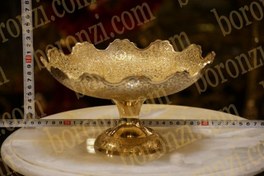 تصویر میوه خوری برنجی هندی 24سانت 