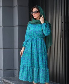 تصویر پیراهن زنانه گلاب کد 