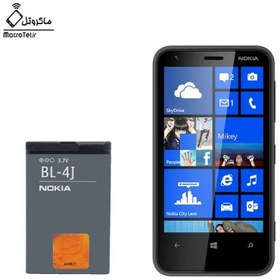 تصویر باتری اورجینال گوشی نوکیا Nokia Lumia 620 مدل BL-4J Nokia Lumia 620 - BL-4J Battery